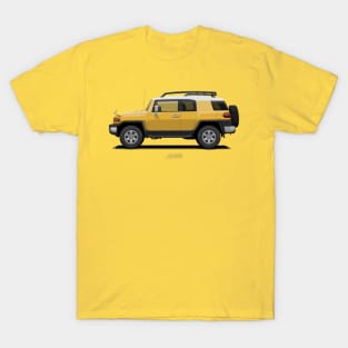 FJ Cruiser Yellow Sun Fusion T-Shirt